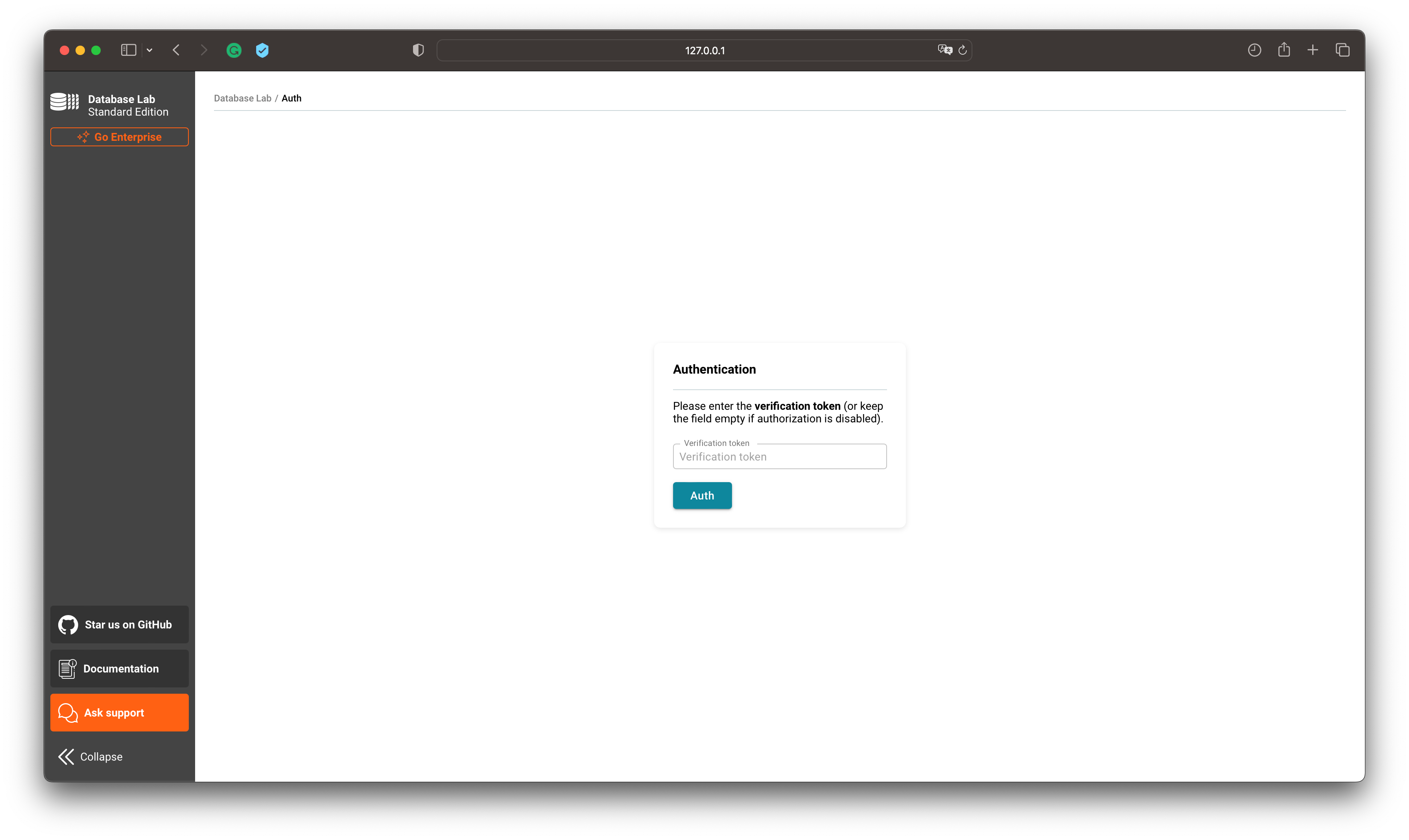 DBLab Engine in DBLab Platform: step 11